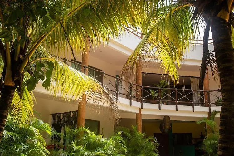Oda ve Kahvaltı La Posada Del Agua Y Fuego Chemuyil Meksika
